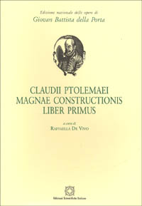 Claudii Ptolemaei Magnae constructionis liber primus