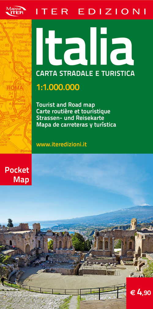 Italia. Pocket map 1:1.000.000