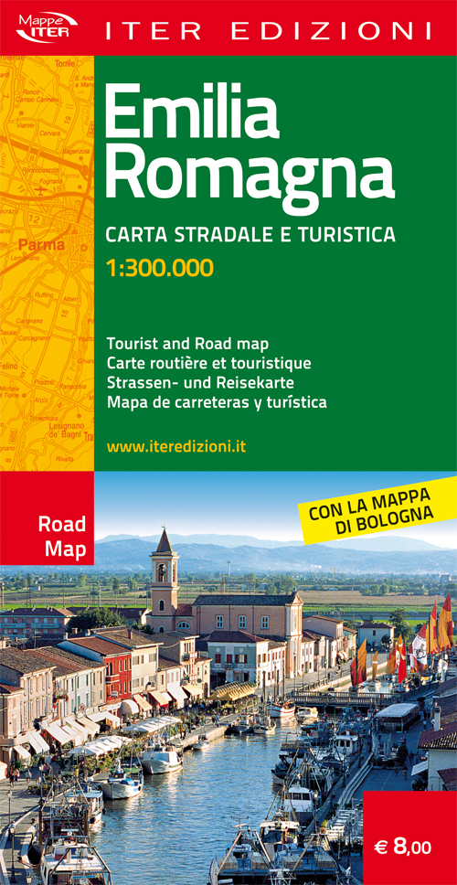 Emilia Romagna. Carta stradale e turistica 1:300.000. Ediz. multilingue