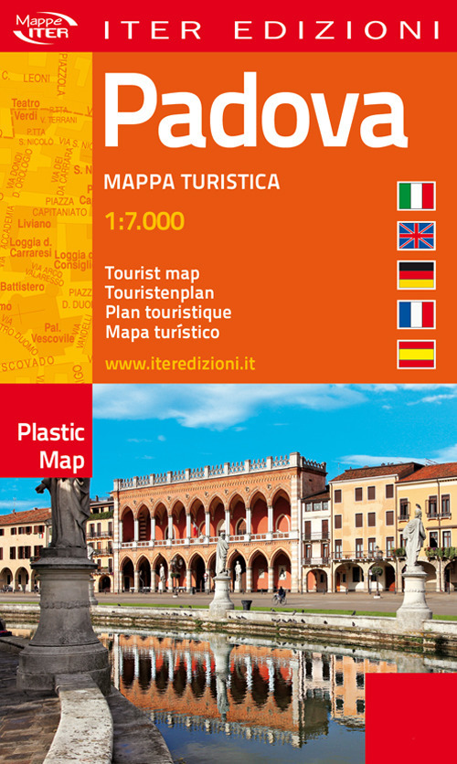Padova. Mappa turistica 1:7.000