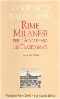 Rime Milanesi per l'Accademia dei trasformati