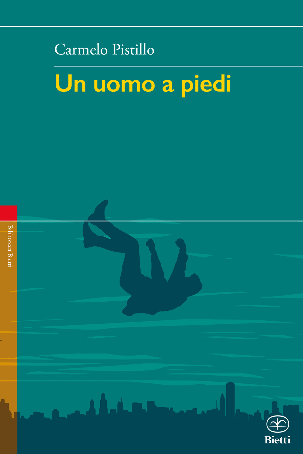 Un uomo a piedi