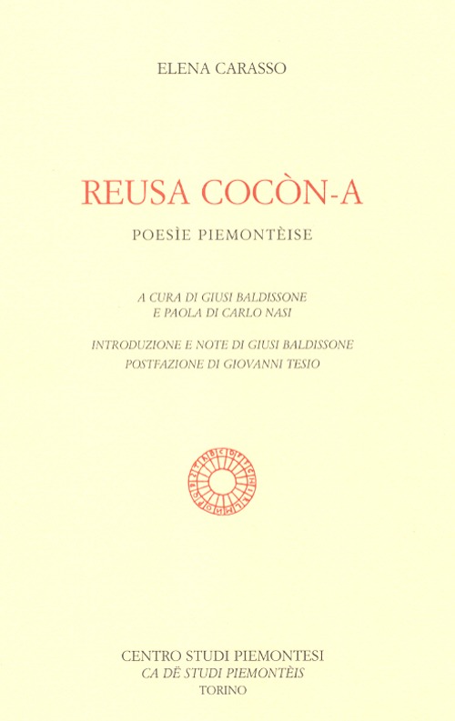 Reusa cocòn-a. Poesìe piemontèise
