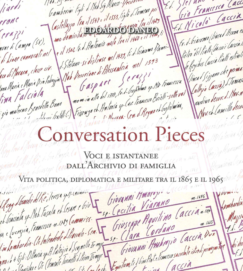 Conversation pieces. Voci e istantanee dall'Archivio di famiglia. Vita politica, diplomatica e militare tra il 1865 e il 1965. Ediz. illustrata