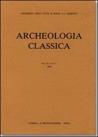 Archeologia classica (2011). Vol. 62