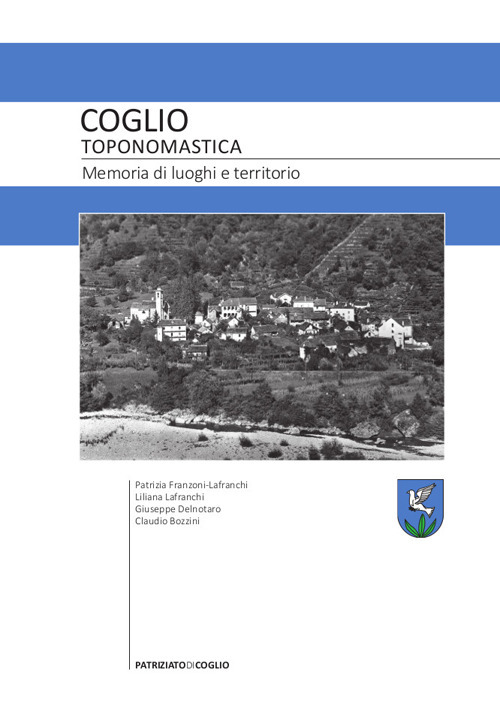 Toponimi di Coglio. Memoria di luoghi e territorio