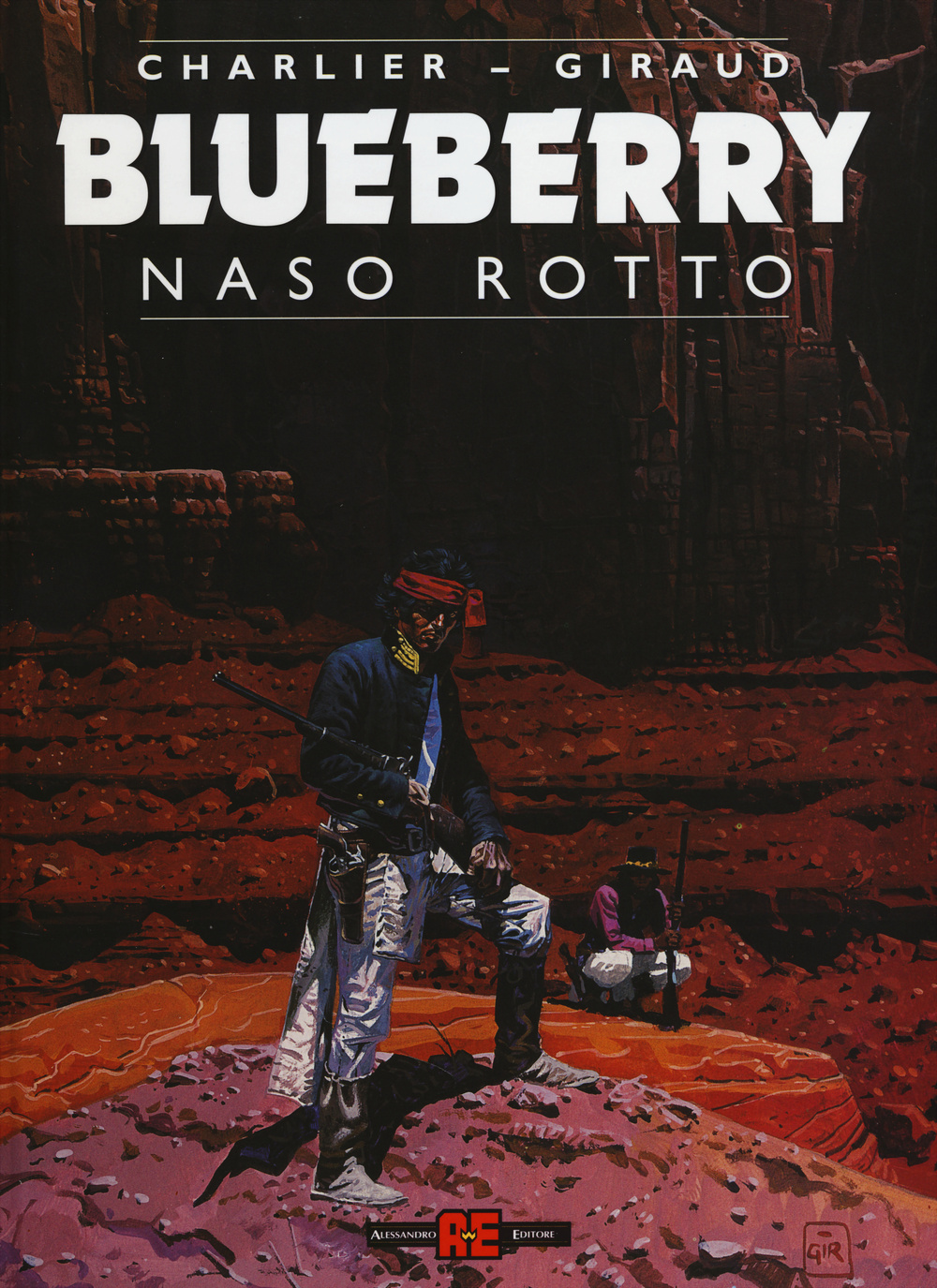 Naso rotto. Blueberry