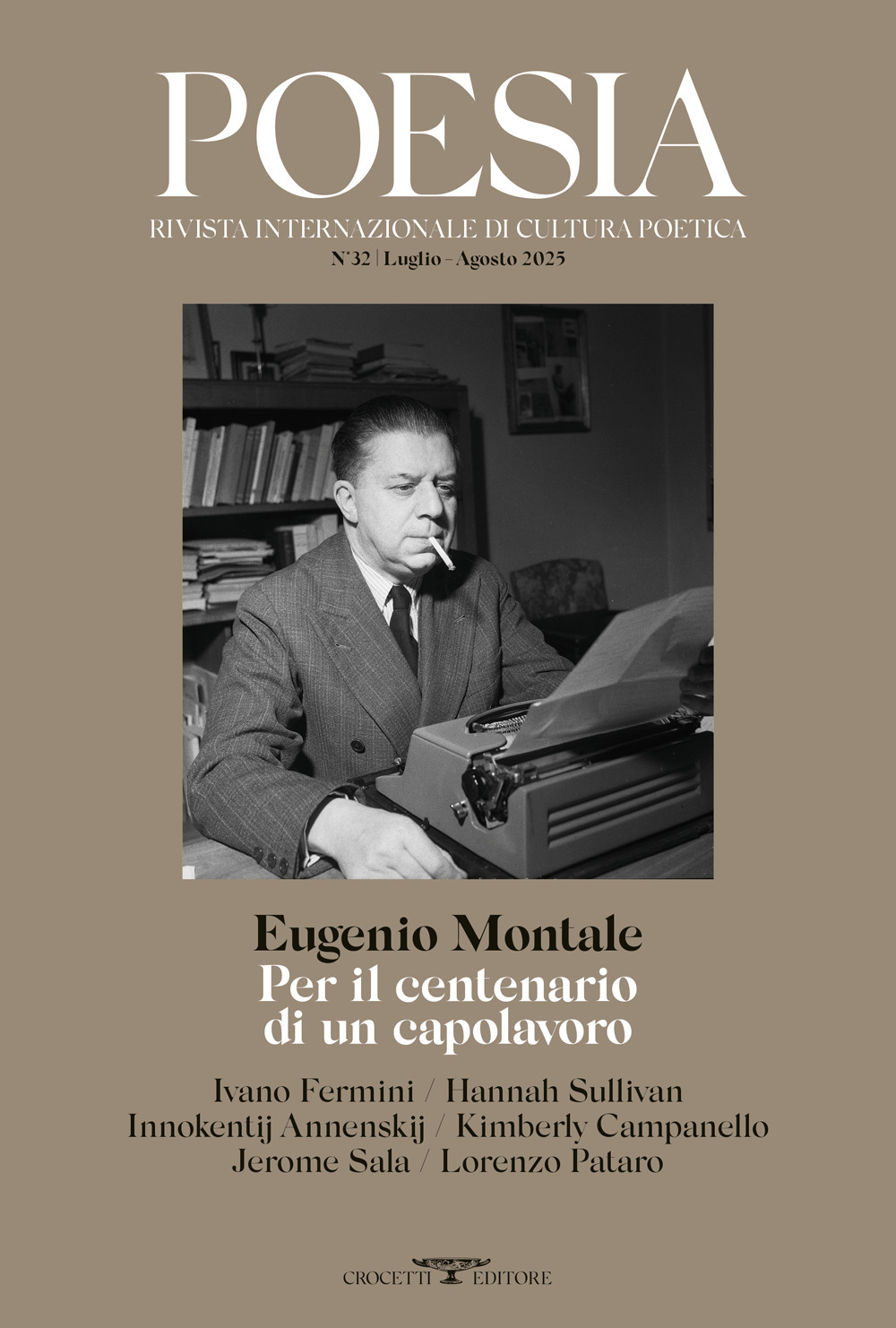 Poesia. Rivista internazionale di cultura poetica. Nuova serie. Vol. 32