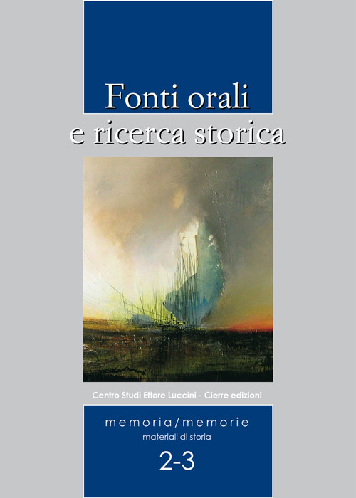 Fonti orali e ricerca storica