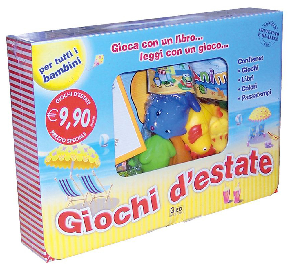 Valigetta giochi d'estate