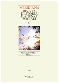 Meridiana (2008). Vol. 61: Mezzogiorno/Italia
