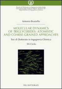 Molecular dynamics of triglycerides. Atomistic and coarse-grained approaches. Tesi di dottorato in ingegneria chimica