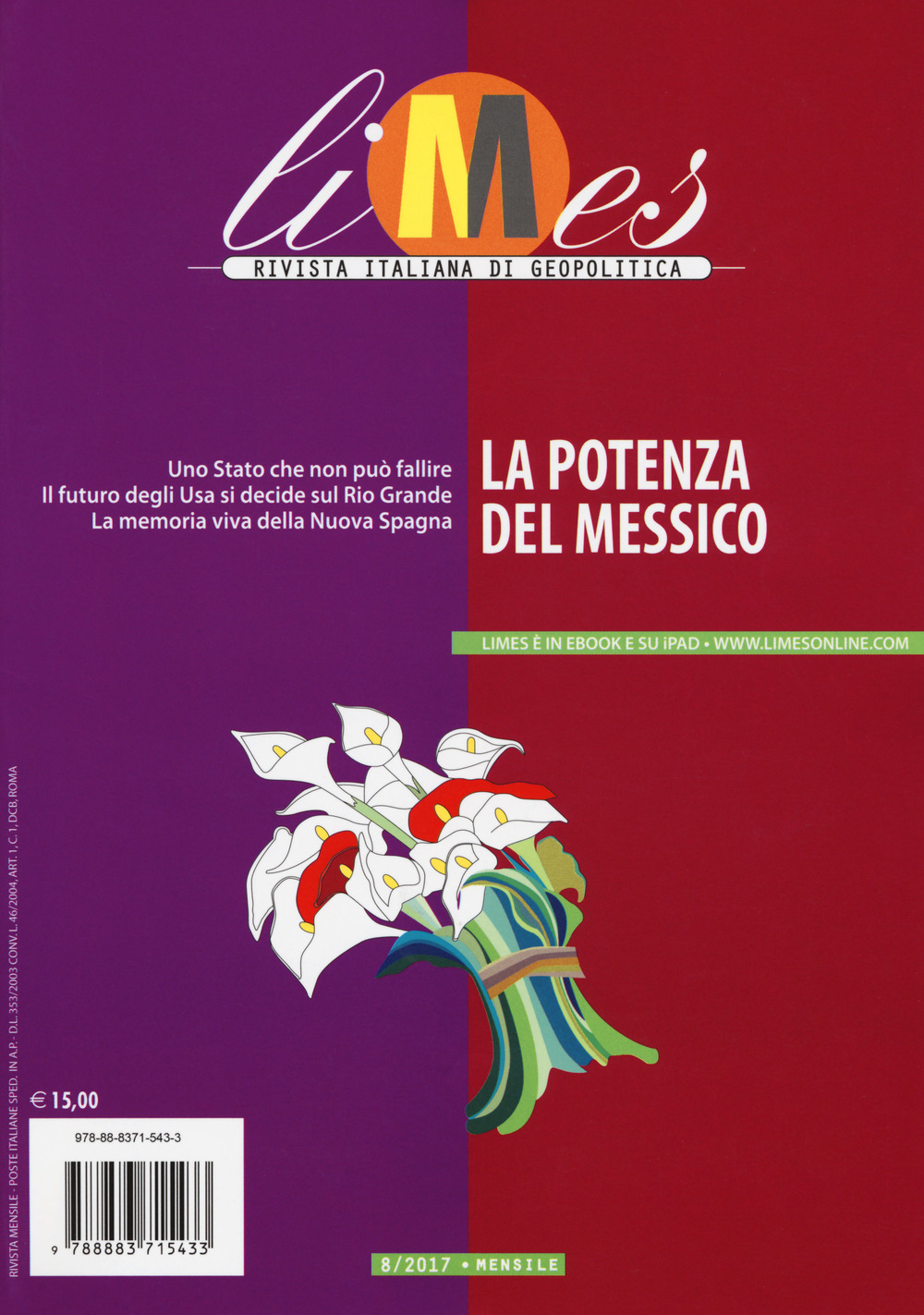 Limes. Rivista italiana di geopolitica (2017). Vol. 8: La potenza del Messico