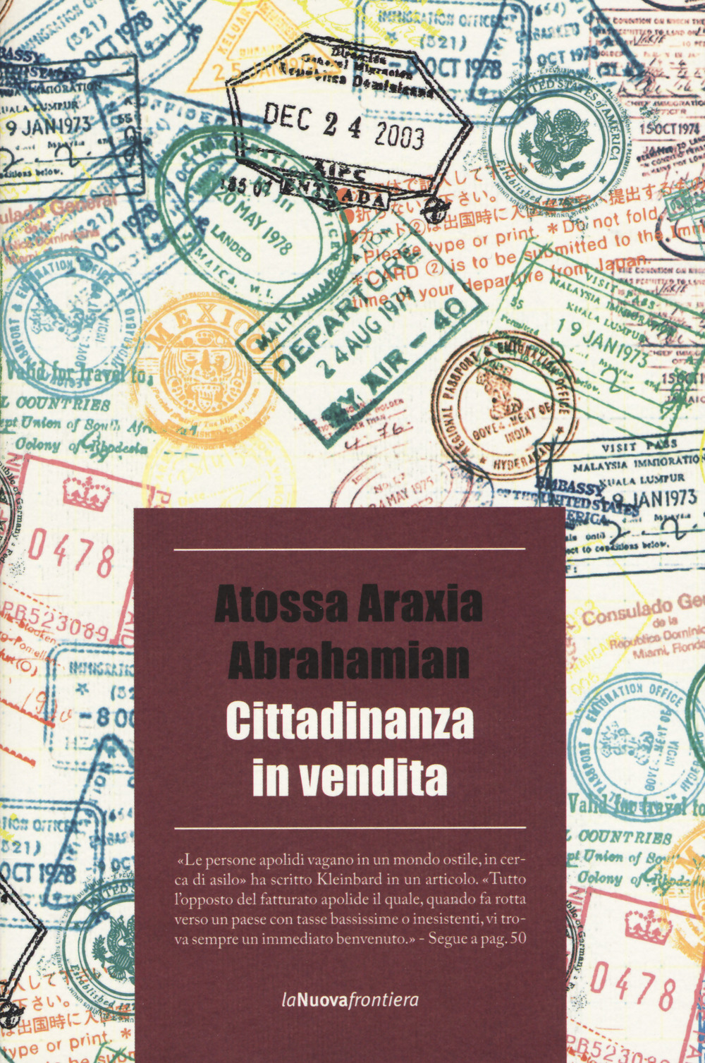 Cittadinanza in vendita