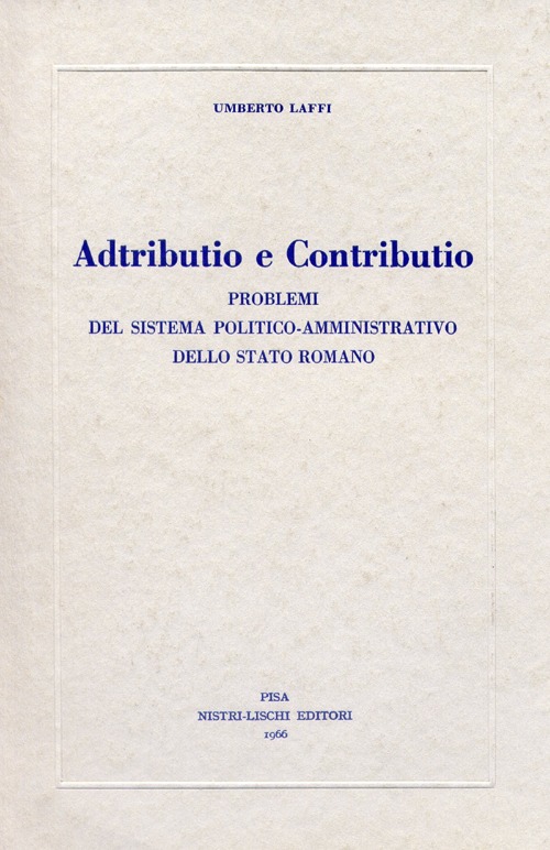 Adtributio e contributio