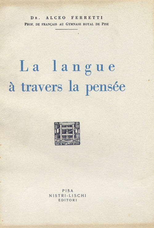 La langue à travers la pensée