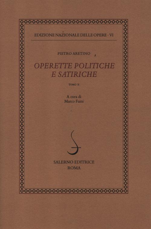 Operette politiche e satiriche. Vol. 6/2