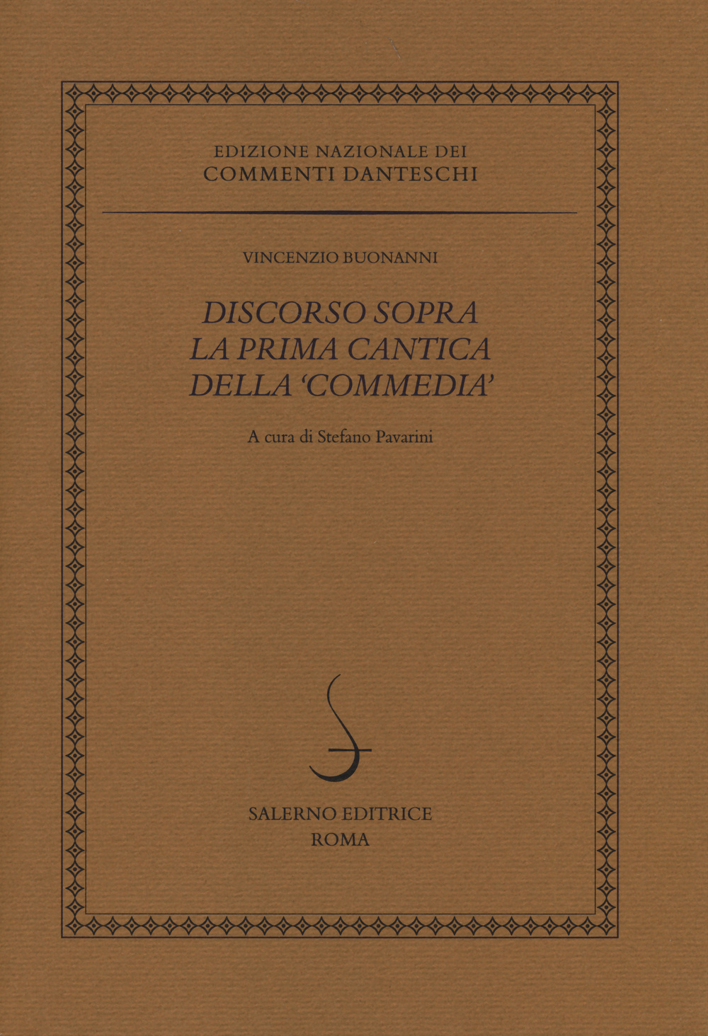 Discorso sopra la prima cantica della «Commedia»