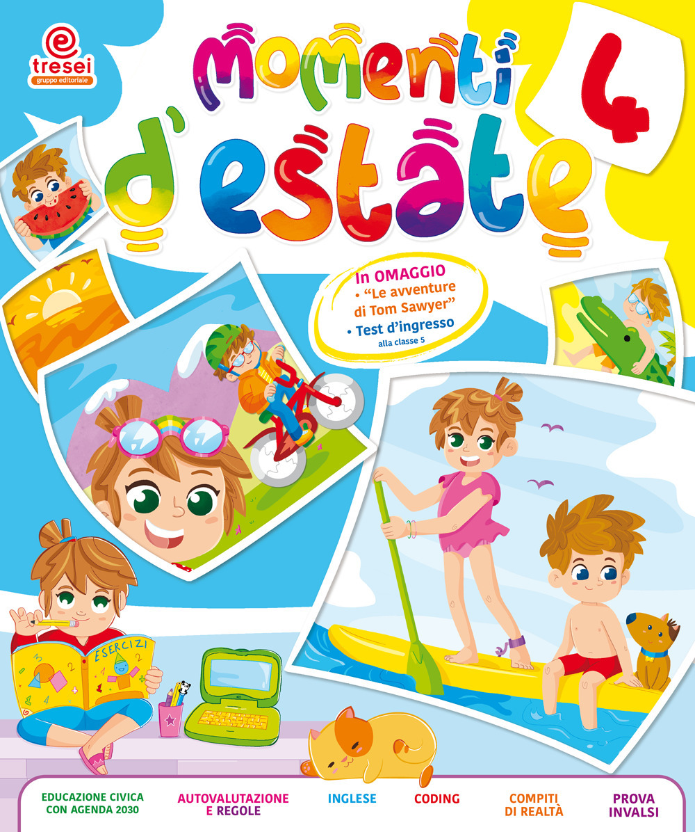 Momenti d'estate. Per la Scuola elementare. Vol. 4