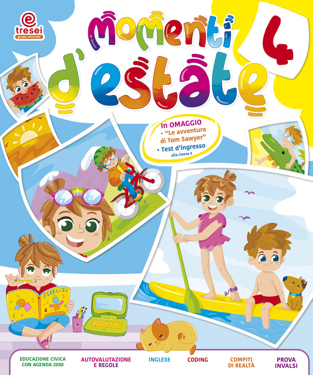 Momenti d'estate. Per la Scuola elementare. Vol. 4