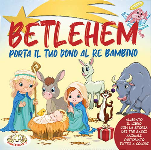 Betlehem. Porta il tuo dono al Re Bambino. Ediz. a caratteri grandi. Con Gioco