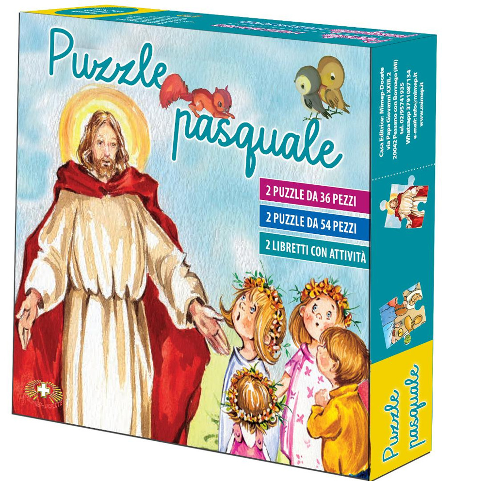 Puzzle pasquale. Con 2 puzzle