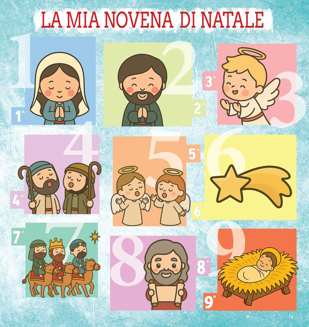 La mia novena di Natale. Ediz. a caratteri grandi. Con Poster Presepio