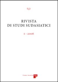 Rivista di studi sudasiatici (2006). Vol. 1