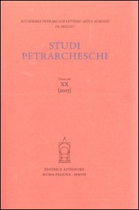 Studi petrarcheschi. Vol. 20