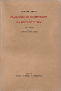 «Praelectiones geometricae»-«Ars deformationum»