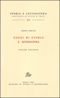 Saggi di storia e letteratura. Vol. 2