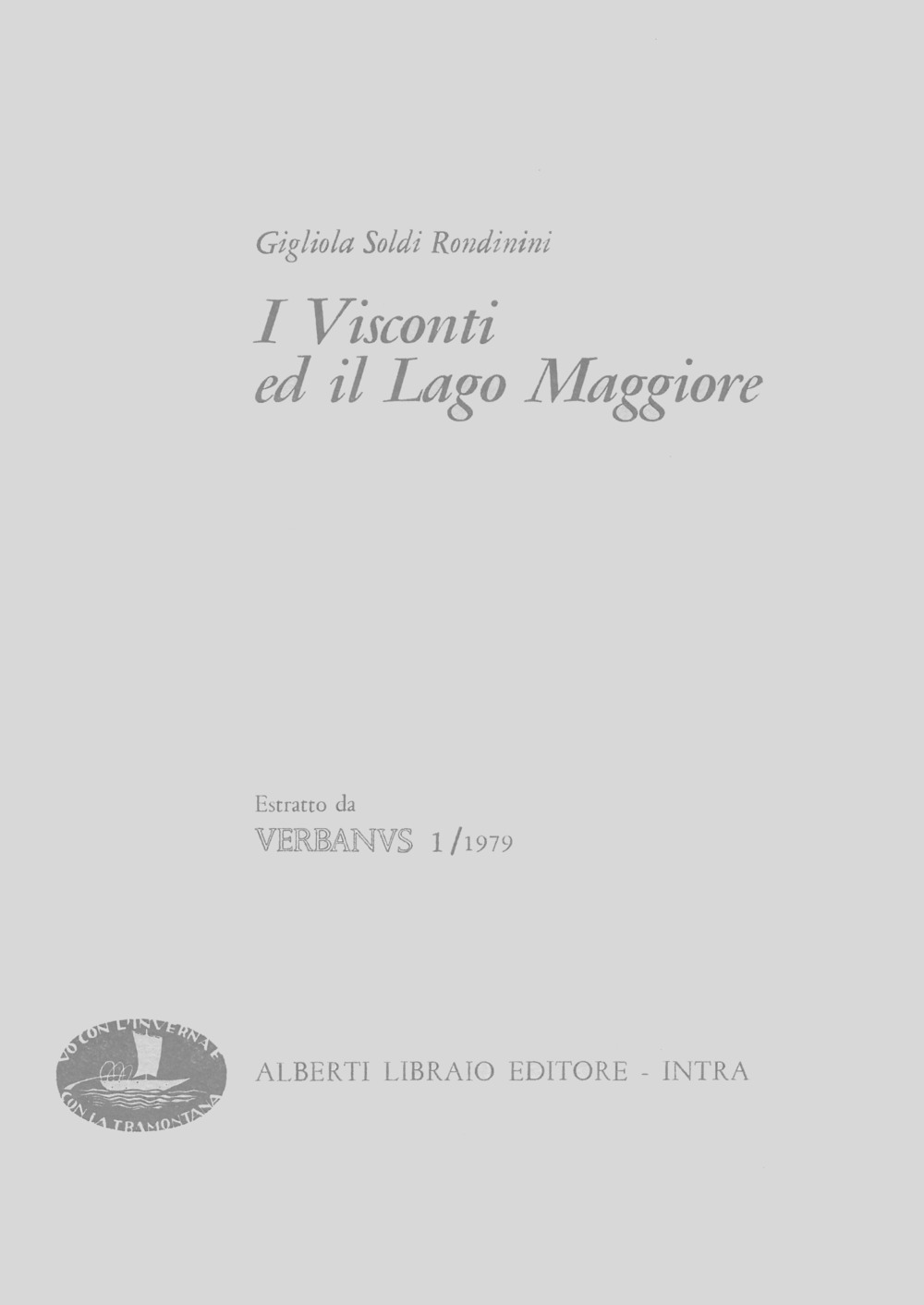 I visconti e il Lago Maggiore