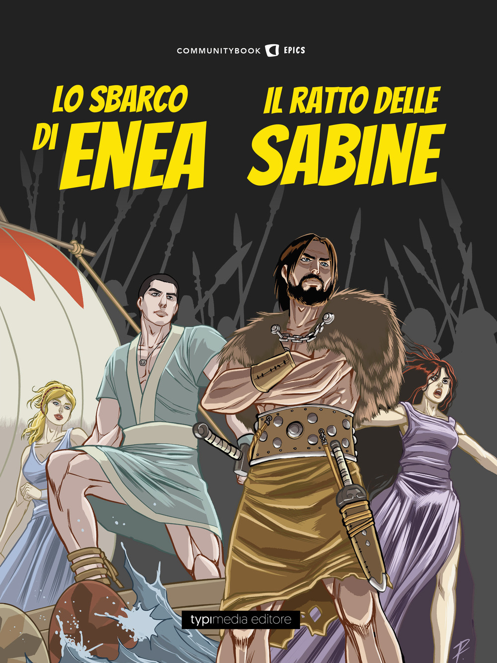 Lo sbarco di Enea e il ratto delle Sabine