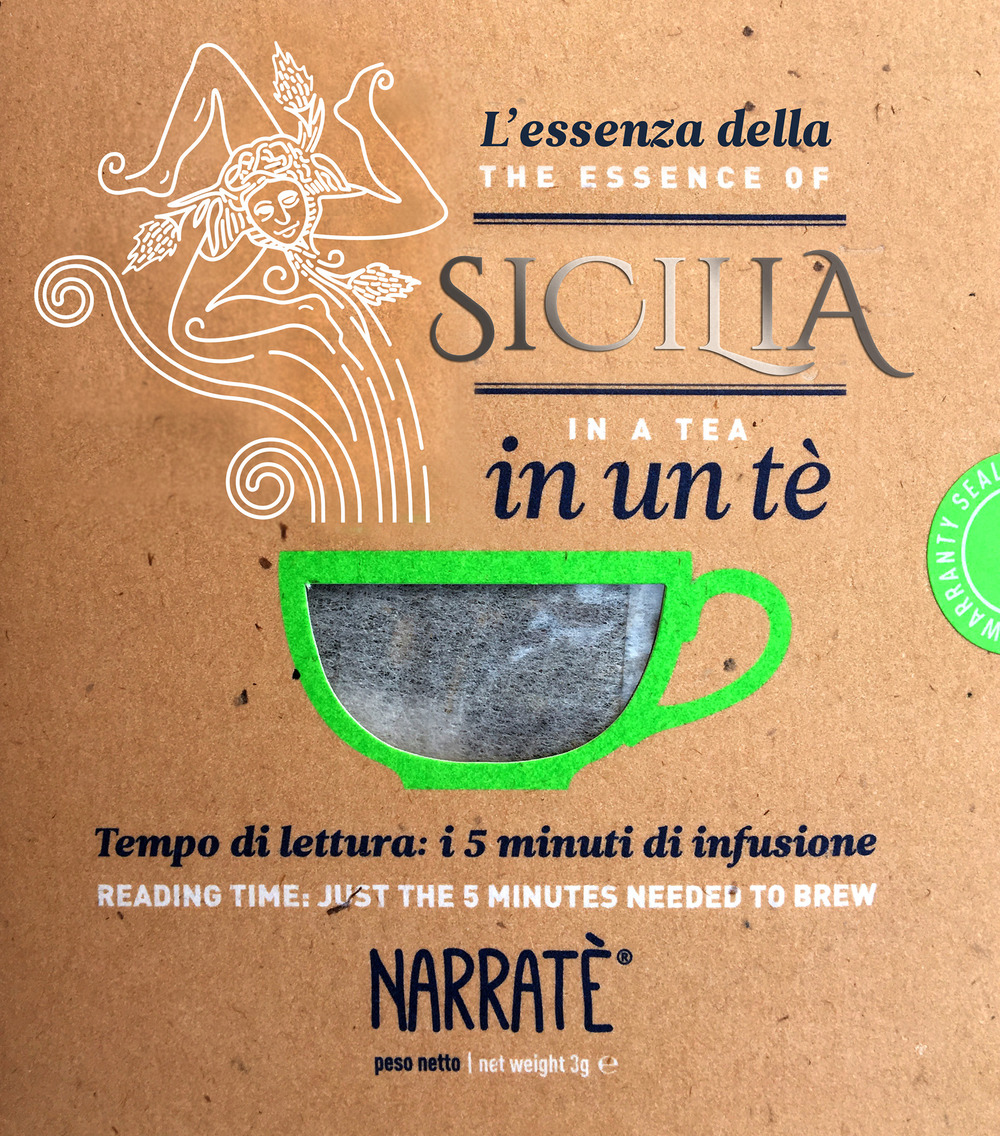 L'essenza della Sicilia in un tè-The essence of Sicilia in a tea. Ediz. bilingue