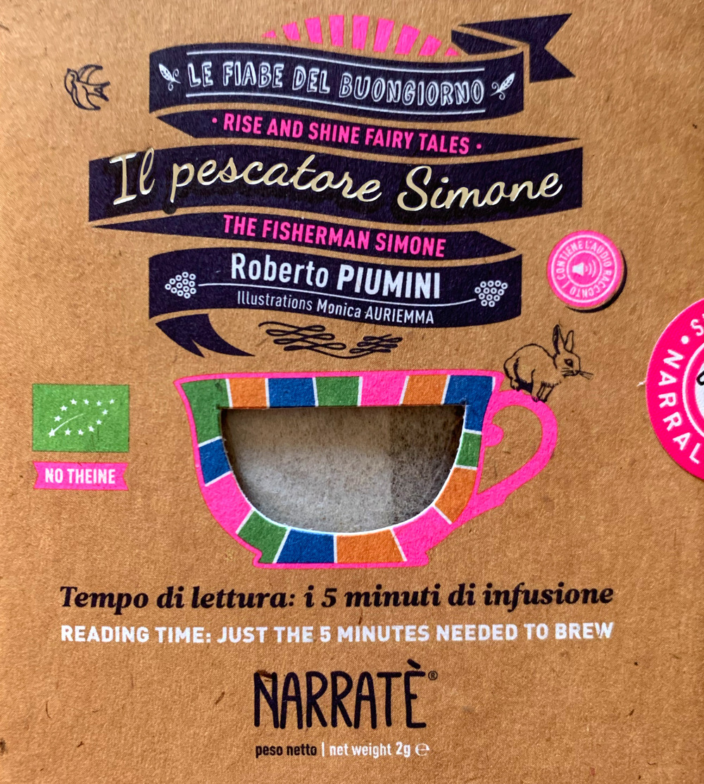 Il pescatore Simone. Tempo di lettura: i 5 minuti di infusione-The fisherman Simone. Reading time: just the 5 minutes needed to brew. Ediz. bilingue. Con tea bag