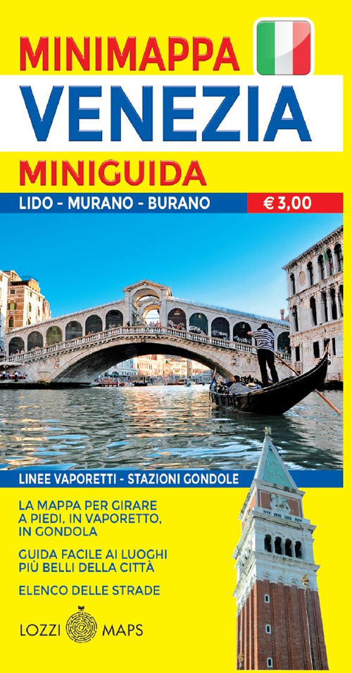 Venezia in lingua. Minimappa e miniguida. Ediz. italiana