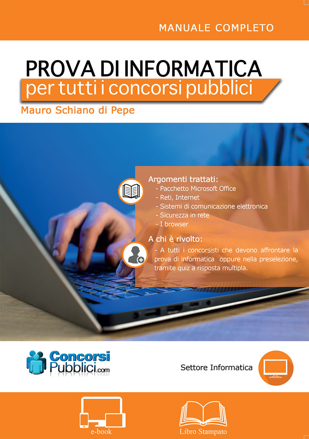 La prova di informatica per tutti i concorsi pubblici