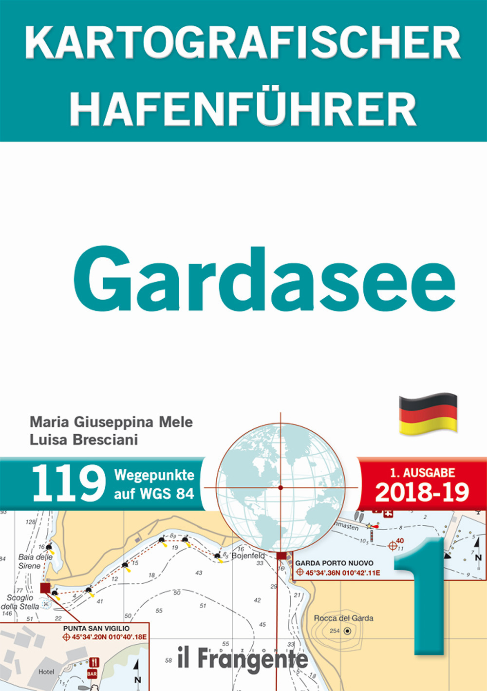 Gardasee kartografischer hafenführer P1