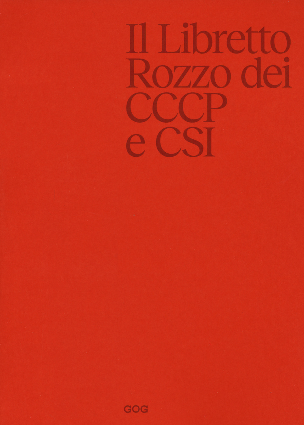 Il libretto rozzo