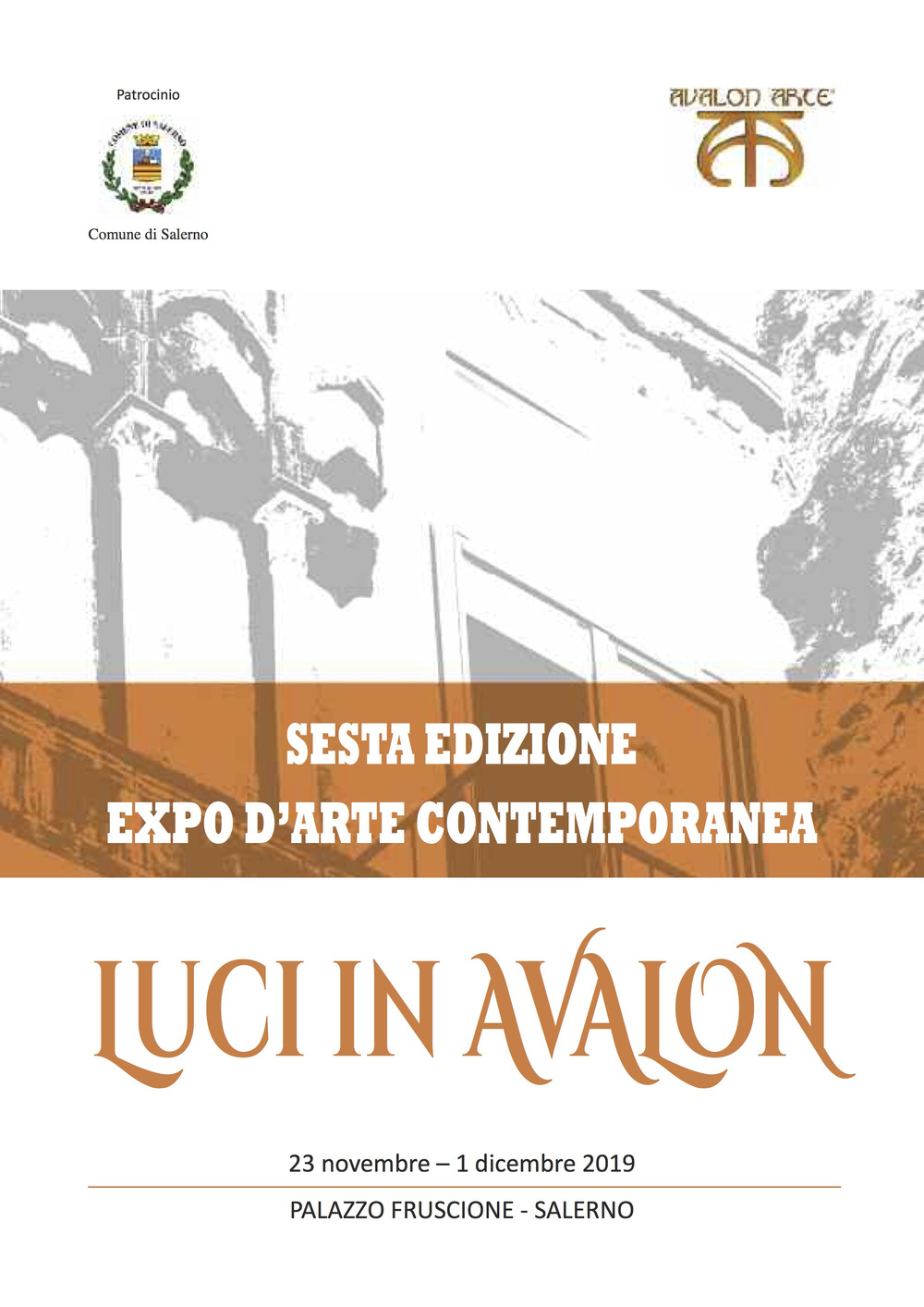 Luci in Avalon. Expo d'arte contemporanea. 6ª edizione. Catalogo della mostra (Salerno, 23 novembre-1 dicembre 2019). Ediz. illustrata