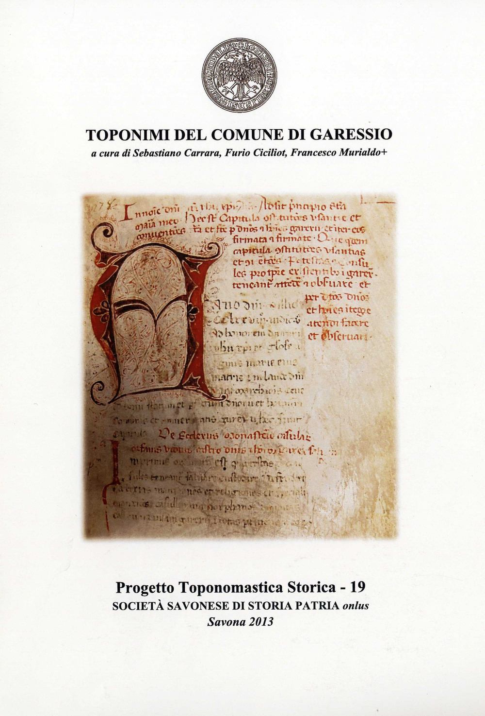 Toponimi del Comune di Garessio