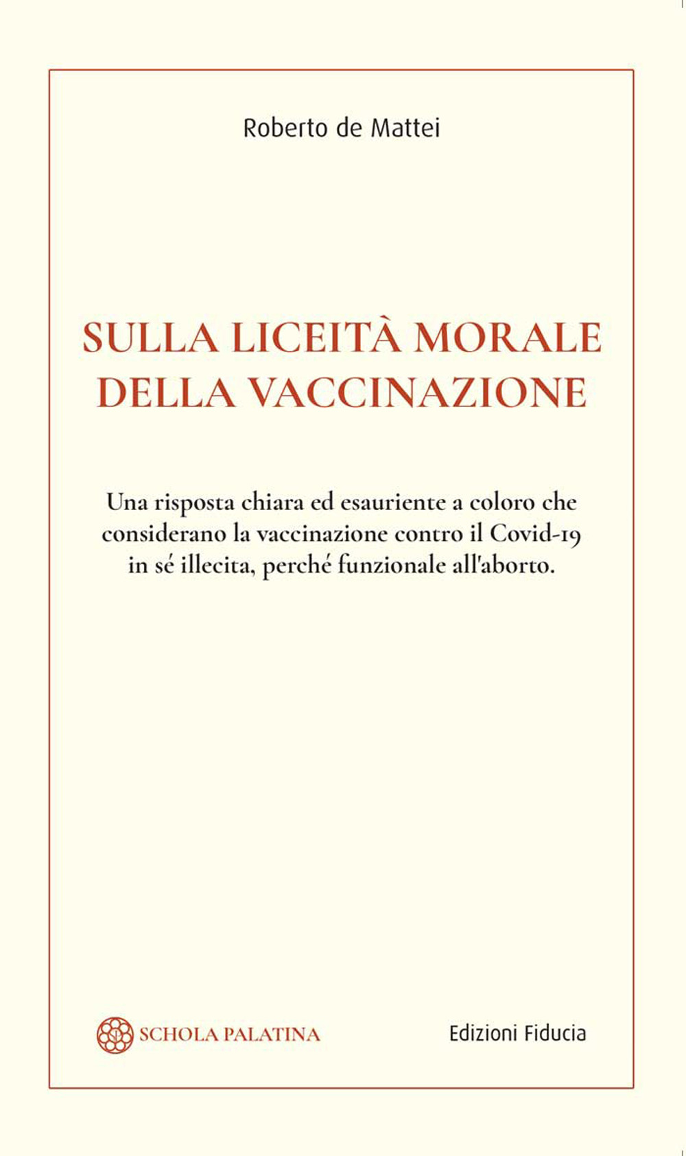 Sulla liceità morale della vaccinazione