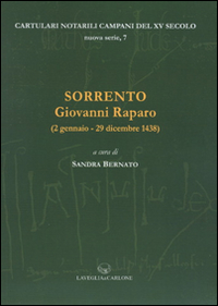 Sorrento. Giovanni Raparo (2 gennaio-29 dicembre 1438). Ediz. latina