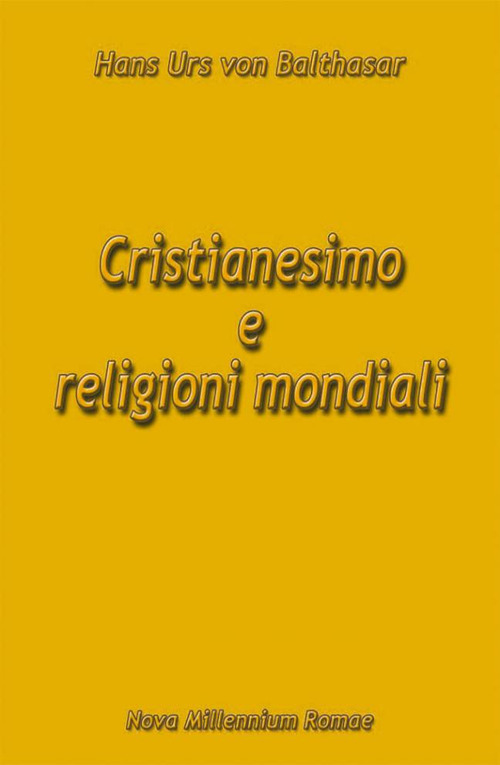 Cristianesimo e religioni mondiali