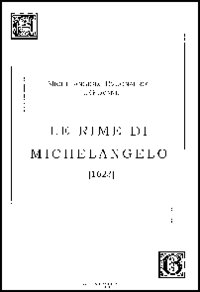 Le Rime di Michelangelo (1623)