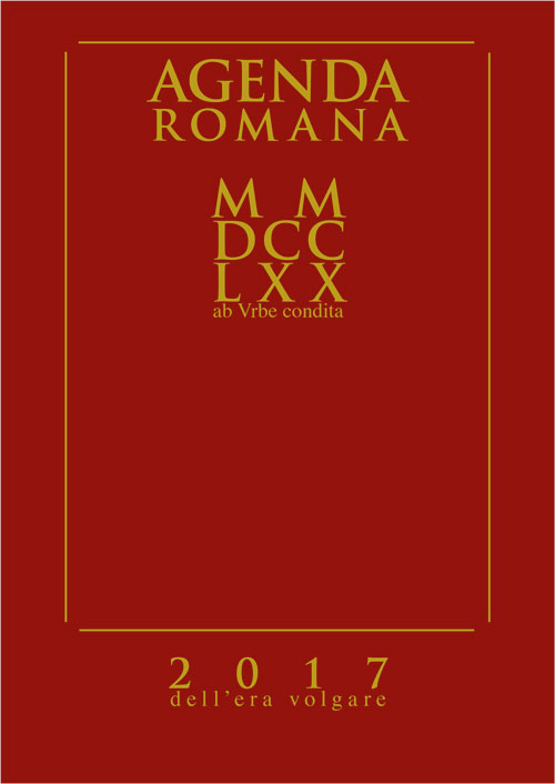 Agenda romana MMDCCLXX