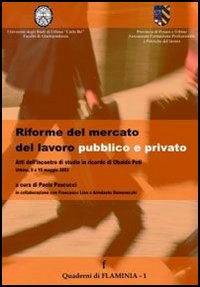 Riforme del mercato del lavoro pubblico e privato