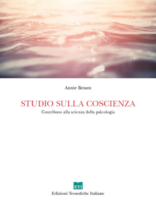 Studio sulla coscienza. Contributo alla scienza della psicologia