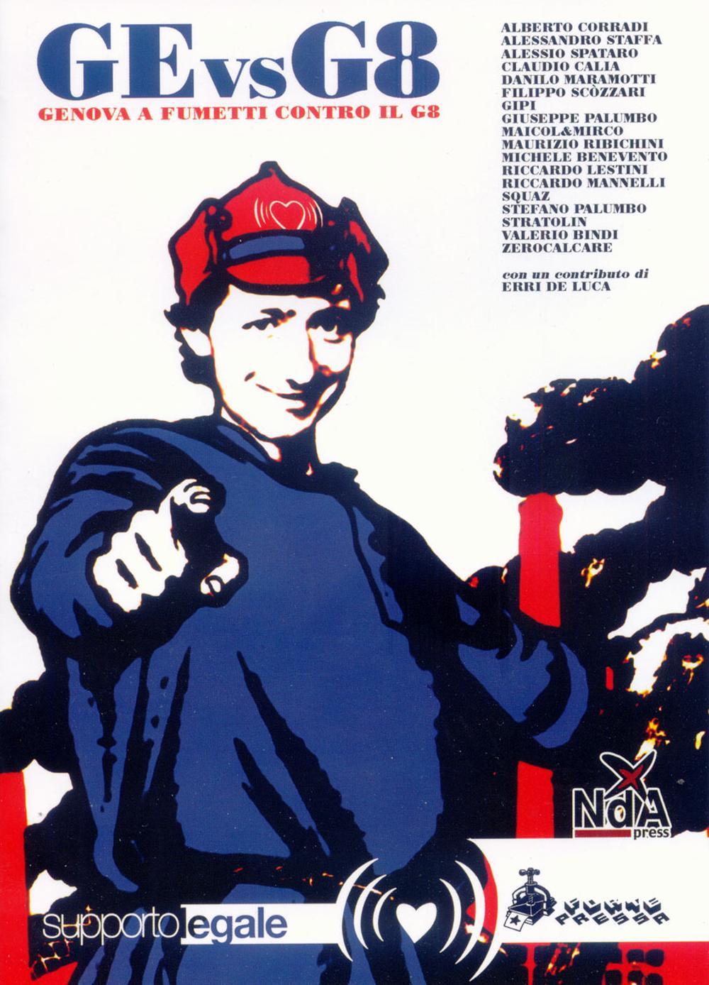 GE VS G8. GENOVA A FUMETTI CONTRO IL G8 - 9788889035320