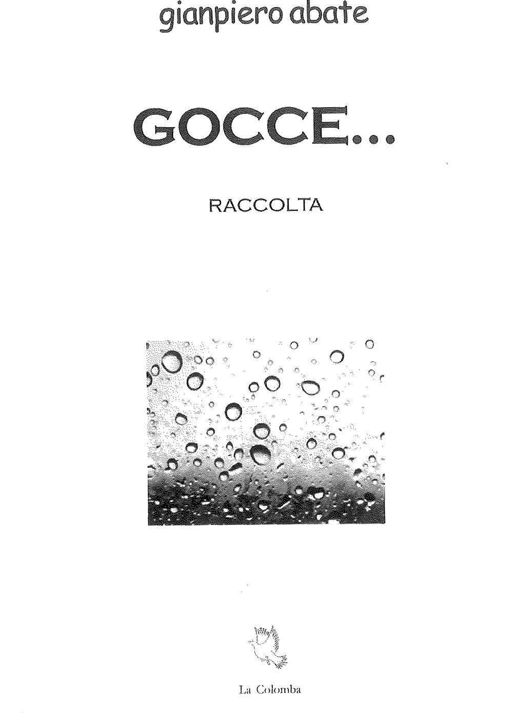 Gocce...